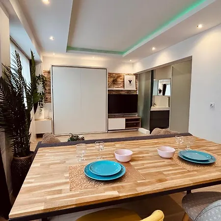 ☆loft 35m2 6 Menage Inclus/pas De Check Out☆ Λυών