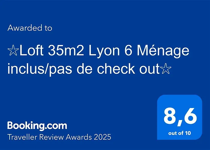 ☆loft 35m2 6 Ménage Inclus/pas De Check Out☆ * Lione